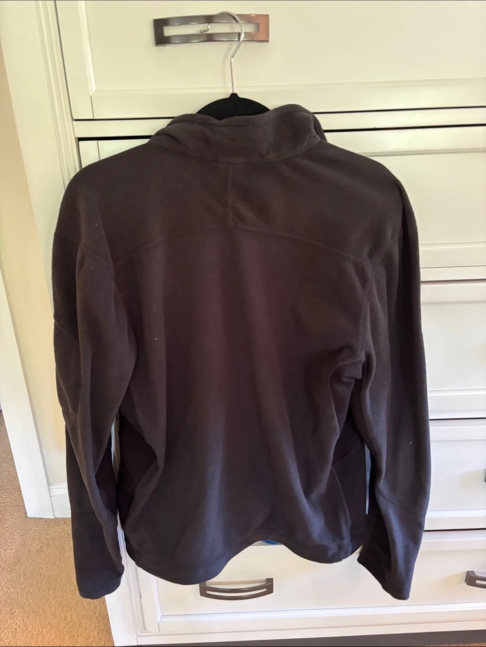 The North Face Men's Dark Brown Full-Zip Fleece Jacket